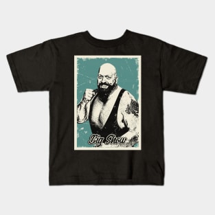 Vintage Big Show Wrestling Kids T-Shirt